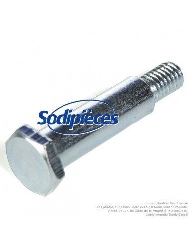 Axe de roue Ø 12,7 x 41,3 mm