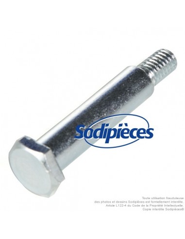 Axe de roue Ø 12,7 x 50,8 mm