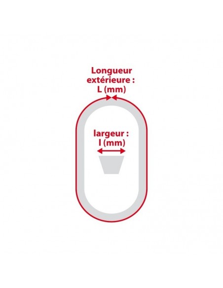 Courroie tondeuse 1200-8M20 Simple Denture. Larg : 20 mm x 1200 mm