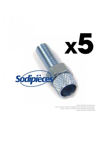 Vis de réglage pour gaine Ø 5,6 mm. Par 5