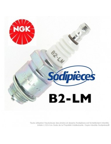 Bougie type B2LM. NGK