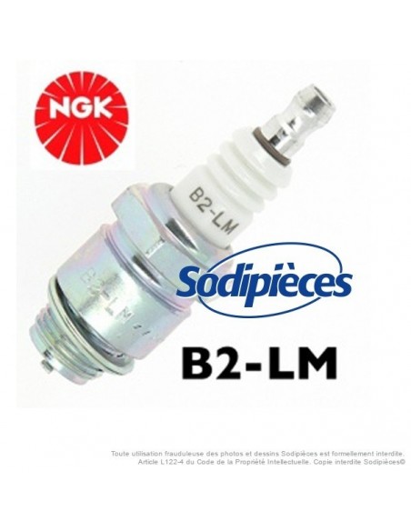 Bougie type B2LM. NGK