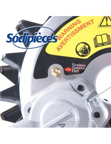 2 lames contre rotatives pour 2 dents pour Shindaiwa N° ASK-RW23A