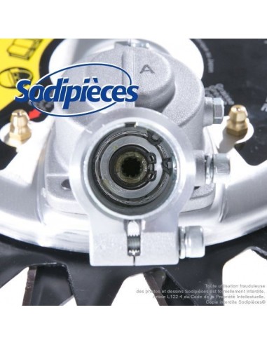 2 lames contre rotatives pour 2 dents pour Shindaiwa N° ASK-RW23A