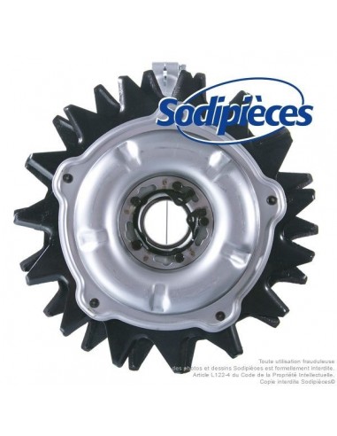 2 lames contre rotatives pour 2 dents pour Shindaiwa N° ASK-RW23A