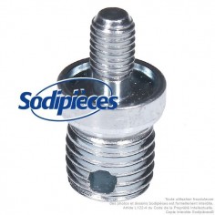 Adaptateur tête débroussailleuse Tecomec Easy Work Ø109, Ø130 mm M8 x 1,25 LHM