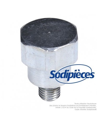 Adaptateur tête débroussailleuse Tecomec M10 x 1,25 LHM