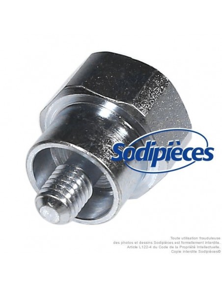 Adaptateur tête débroussailleuse Tecomec M10 x 1,25 LHM