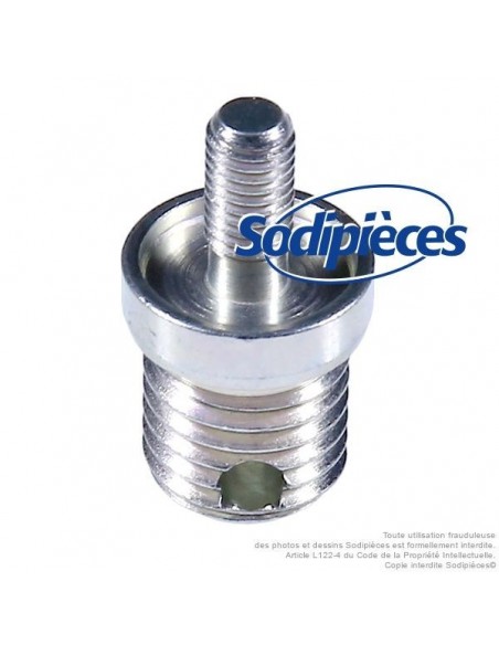 Adaptateur tête débroussailleuse Tecomec Easy Work Ø109, Ø130 mm M7 x 1 LHM