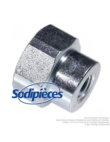 Adaptateur tête débroussailleuse Tecomec M10 x 1,50 LHF pour Husqvarna