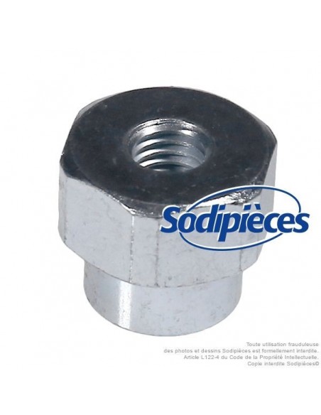 Adaptateur tête débroussailleuse Tecomec M10 x 1,50 LHF pour Husqvarna