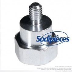 Adaptateur tête débroussailleuse Tecomec M8 x 1,25 LHM