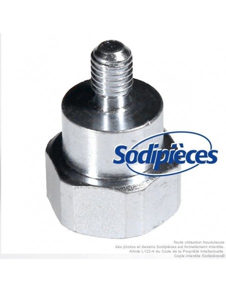 Adaptateur tête débroussailleuse Tecomec M8 x 1,25 LHM