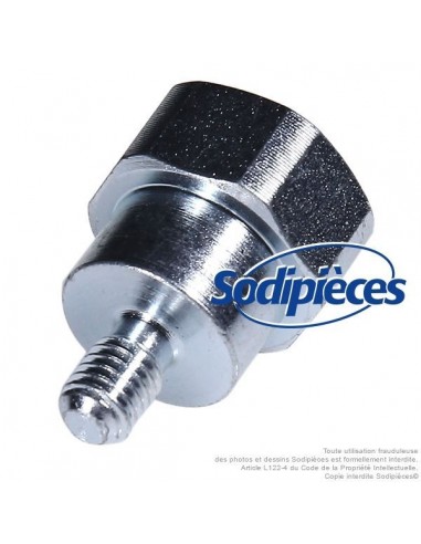 Adaptateur tête débroussailleuse Tecomec M8 x 1,25 LHM