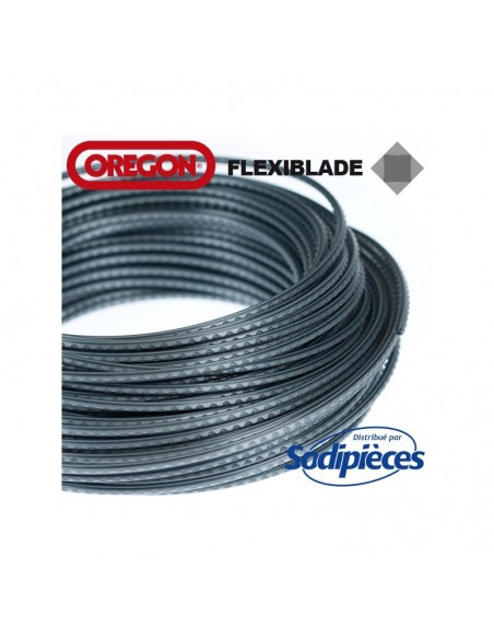 Fil Orégon FlexiBlade® carré. 3 mm x 195 m pour débroussailleuse