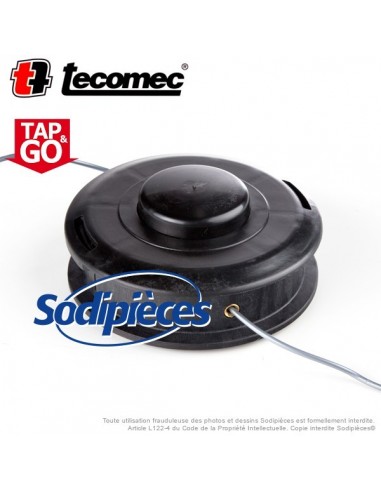 Tête débroussailleuse Tecomec Tap'N'Go Ø160 mm