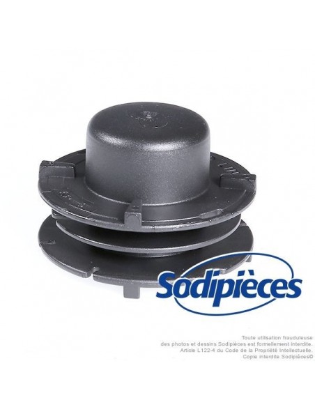 Bobine de fil tête débroussailleuse Tecomec Tap'N'Go Ø109 mm