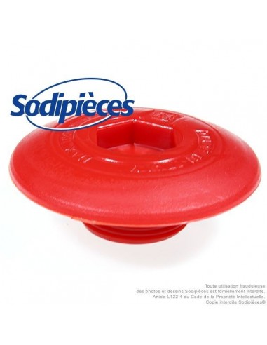 Bouton plastique Ø80 mm pour tête débroussailleuse manuelle Tecomec