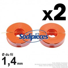 Bobine fil pour Sabo N° 23350, 34501, SA23350, SA34501. Par 2