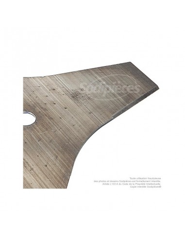 Lame 3 dents. Ø 280 mm. Al 20 mm. Ep 2 mm.