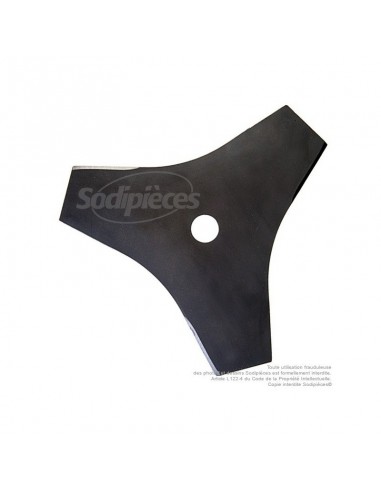 Lame 3 dents. Ø 280 mm. Al 25,4 mm. Ep 2 mm.