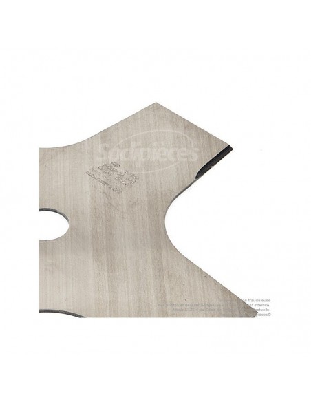 Lame 4 dents. Ø 250 mm. Al 25,4 mm. Ep 2 mm.