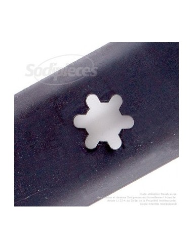 Lame pour AYP 427985 coupe 50 cm