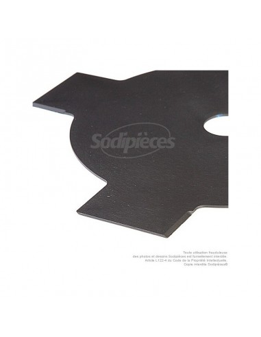 Lame disque 4 dents. Ø 230 mm. Al 25,4 mm. Ep 1,5 mm.