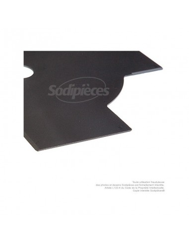 Lame disque 4 dents. Ø 255 mm. Al 25,4 mm. Ep 1,5 mm.