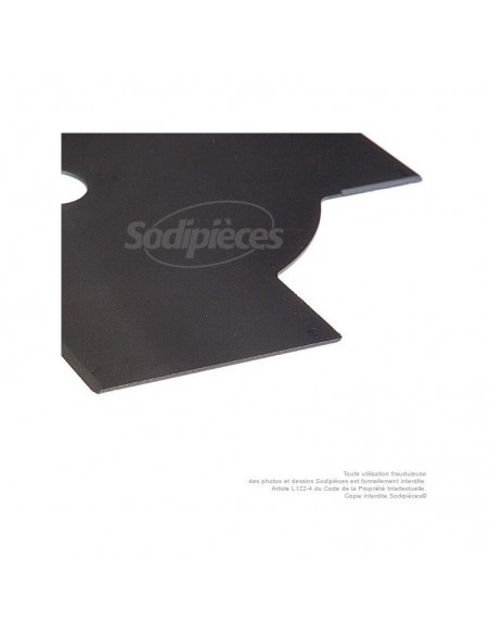 Lame disque 4 dents. Ø 255 mm. Al 25,4 mm. Ep 1,5 mm.