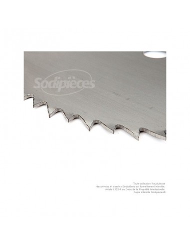 Lame disque 54 dents scie. Ø 250 mm. Al 20 mm. Ep 2 mm.