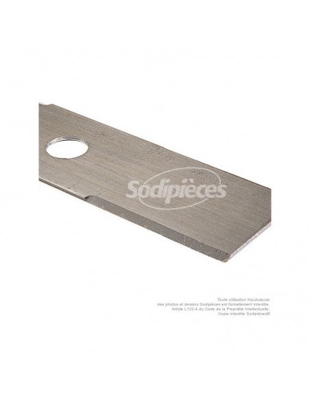 Lame droite. Ø 280 mm. Al 25,4 mm. Ep 2,5 mm.