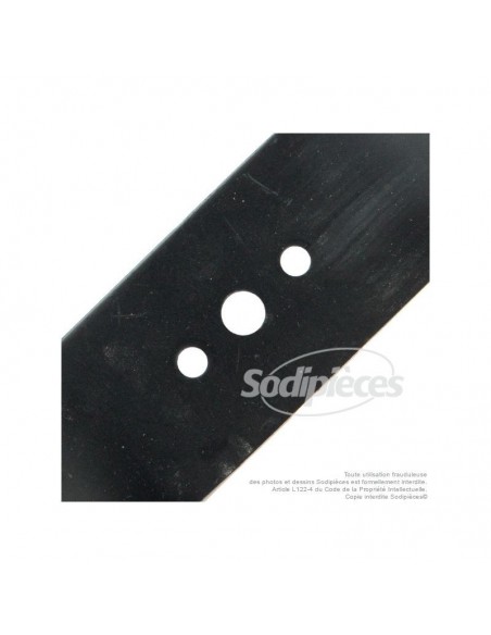 Lame tondeuse 45 cm. Al. 12,3 mm. Pour Husqvarna