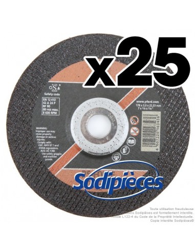 Disque à tronçonner Pferd metaux, diam 178 mm