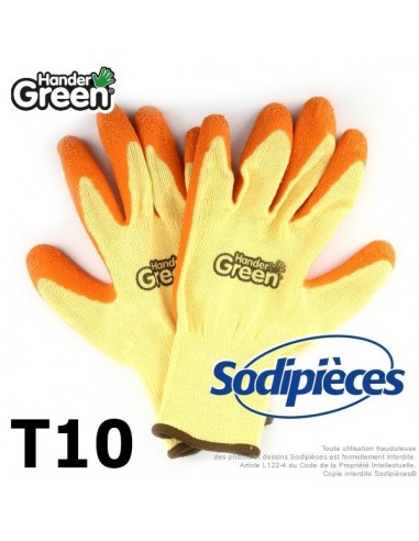 Gants haute qualité. Travaux délicats Multi-fonctionnels. HanderGreen® T10