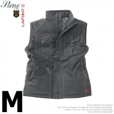 Gilet havane gris. Stone by Lafont. Taille M 2