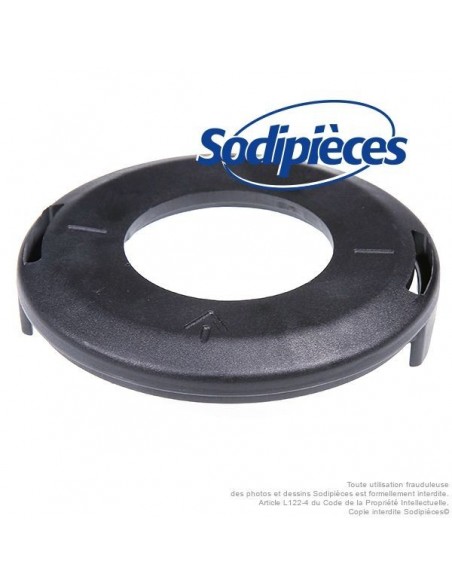 Couvercle inférieur tête débroussailleuse Tecomec