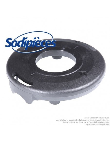 Couvercle inférieur tête débroussailleuse Tecomec Tap'N'Go Ø130 mm, Easy Load Ø109 mm