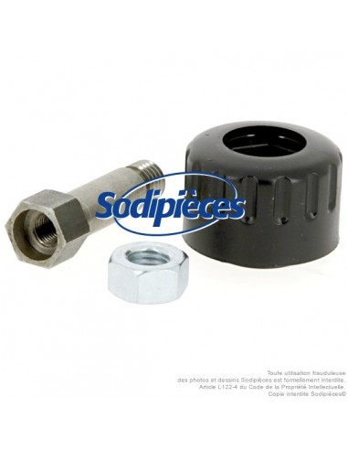 Insert tête Piuma. Femelle Ø3/8x24. Pas à droite