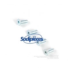 Kit 4 vis 5x12 vis pour tête débroussailleuse alu 2 fils Speed