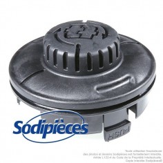 Kit tête débroussailleuse Tecomec Easy Work Ø109 mm. Couvercle inférieur + bouton