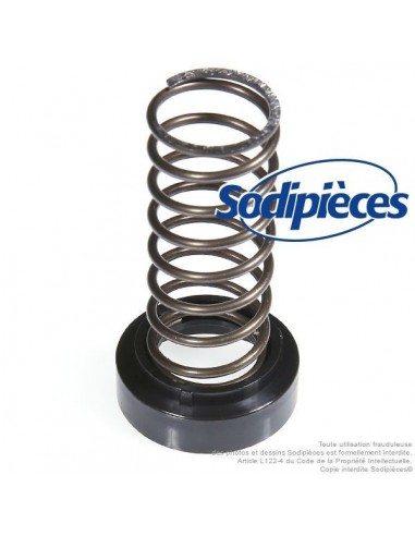 Kit tête débroussailleuse Tecomec Easy Load Ø109 mm. Bague + ressort