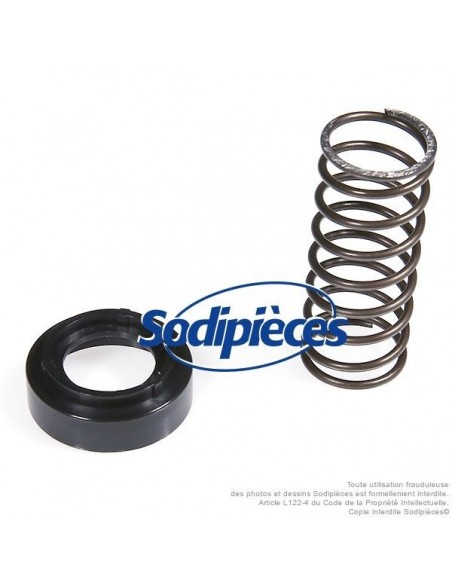Kit tête débroussailleuse Tecomec Easy Load Ø109 mm. Bague + ressort
