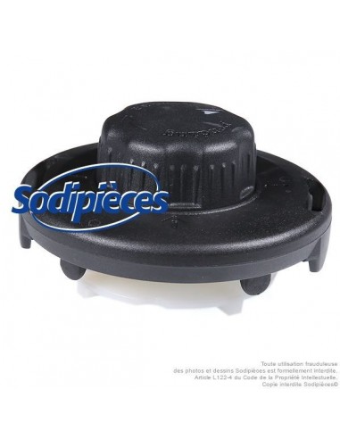 Kit tête débroussailleuse Tecomec Easy Load Ø109 mm. Couvercle inférieur + bobine fil