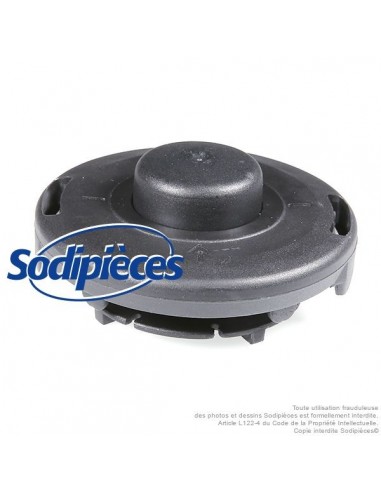 Kit tête débroussailleuse Tecomec Tap'N'Work Ø130 mm couvercle inférieur + bobine fil