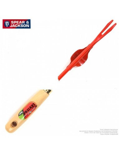 Thermomètre Spear & Jackson métal brossé