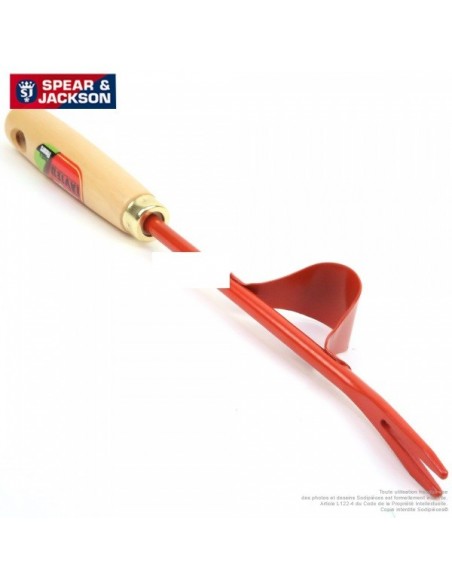 Thermomètre Spear & Jackson métal brossé