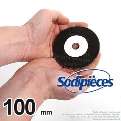 Meule pour mini jolly Ø 100 mm, Alé 16 mm, ép 3 mm 2