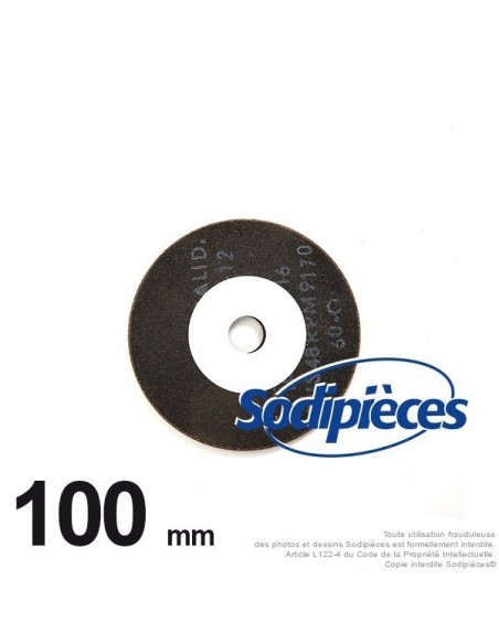Meule pour mini jolly Ø 100 mm, Alé 16 mm, ép 4,5 mm
