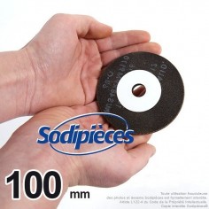 Meule pour mini jolly Ø 100 mm, Alé 16 mm, ép 4,5 mm 2